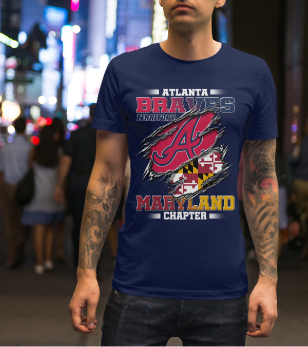 ATLANTA BRAVES TERRITORY MARYLAND CHAPTER T-Shirt