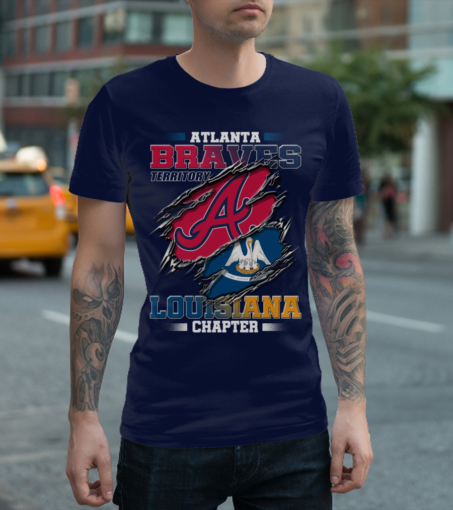 ATLANTA BRAVES TERRITORY LOUISIANA CHAPTER T-Shirt