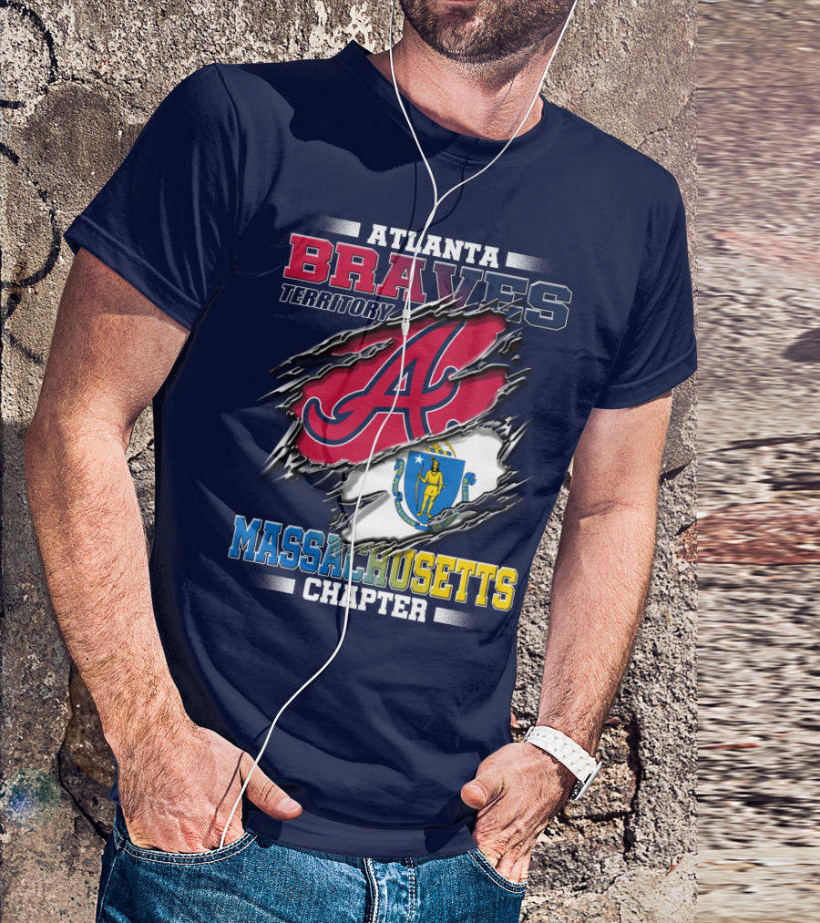 Atlanta Braves Territory Massachusetts Chapter T-Shirt