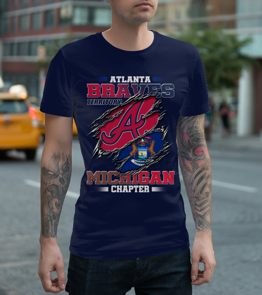 Atlanta Braves Territory Michigan Chapter T-Shirt