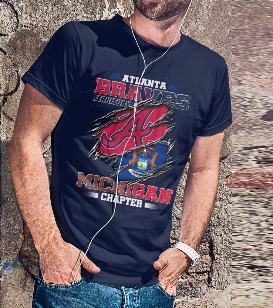 Atlanta Braves Territory Michigan Chapter T-Shirt