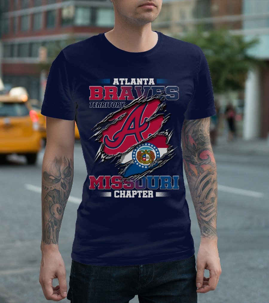 Atlanta Braves Territory Missouri Chapter T-Shirt