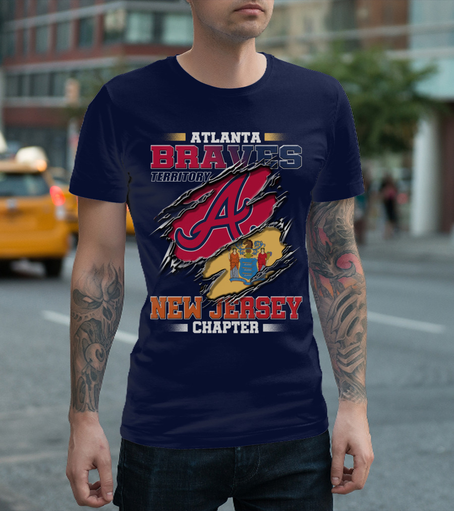 Atlanta Braves Territory New Jersey Chapter T-Shirt