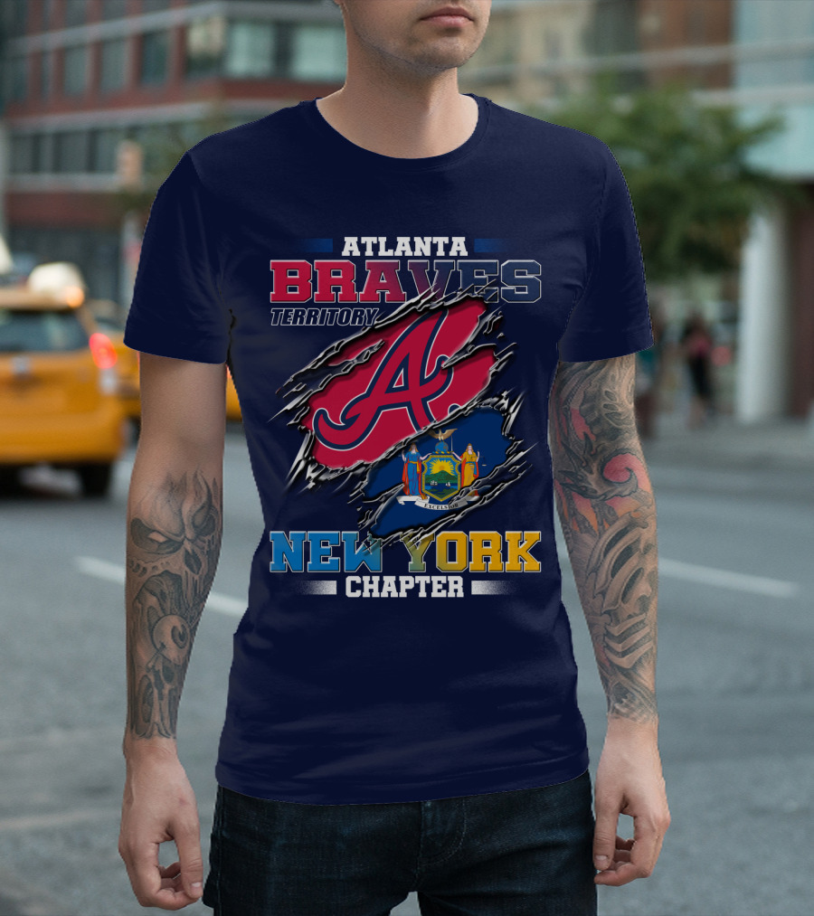 Atlanta Braves Territory New York Chapter T-Shirt