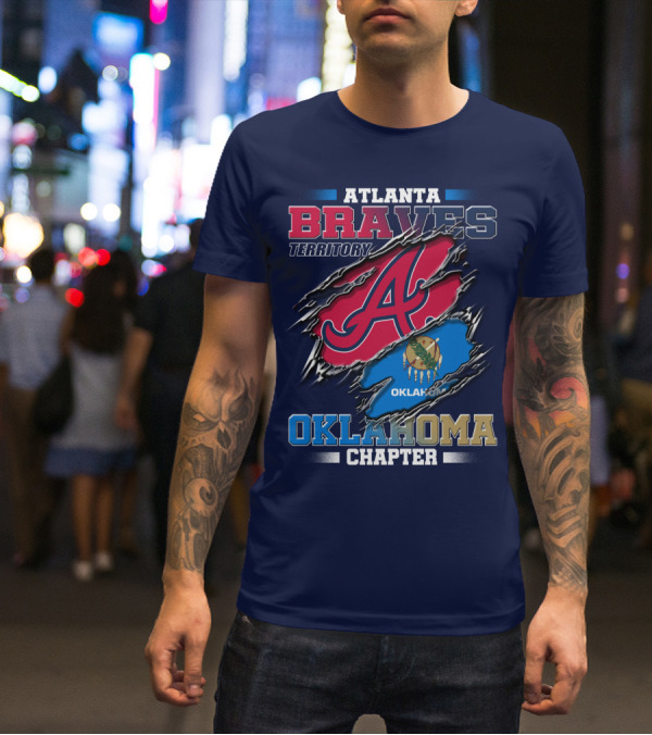 Atlanta Braves Territory Oklahoma Chapter T-Shirt