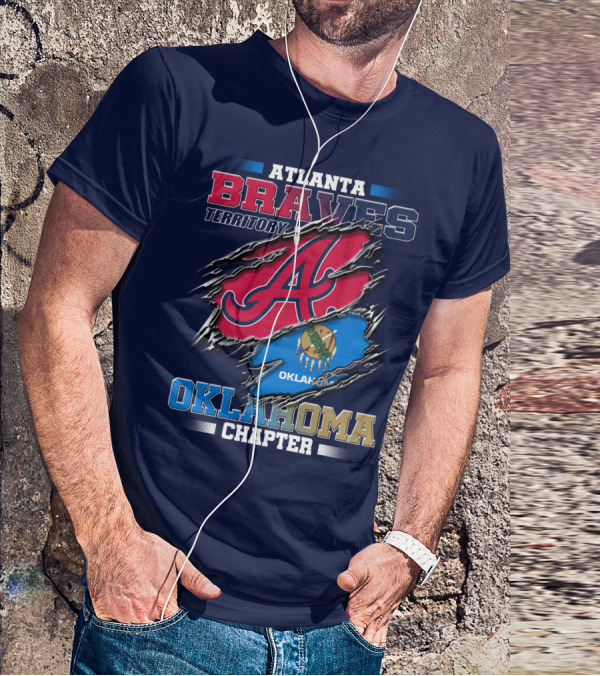 Atlanta Braves Territory Oklahoma Chapter T-Shirt