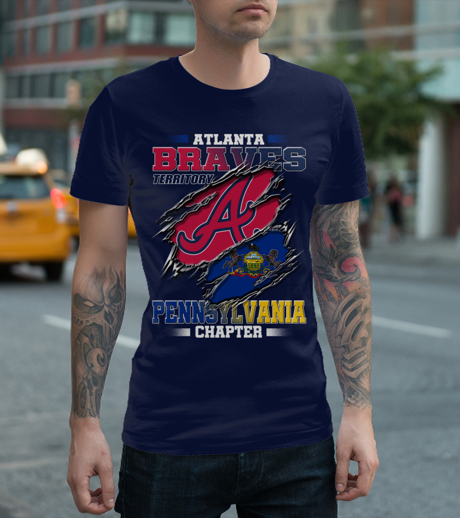 Atlanta Braves Territory Pennsylvania Chapter T-Shirt