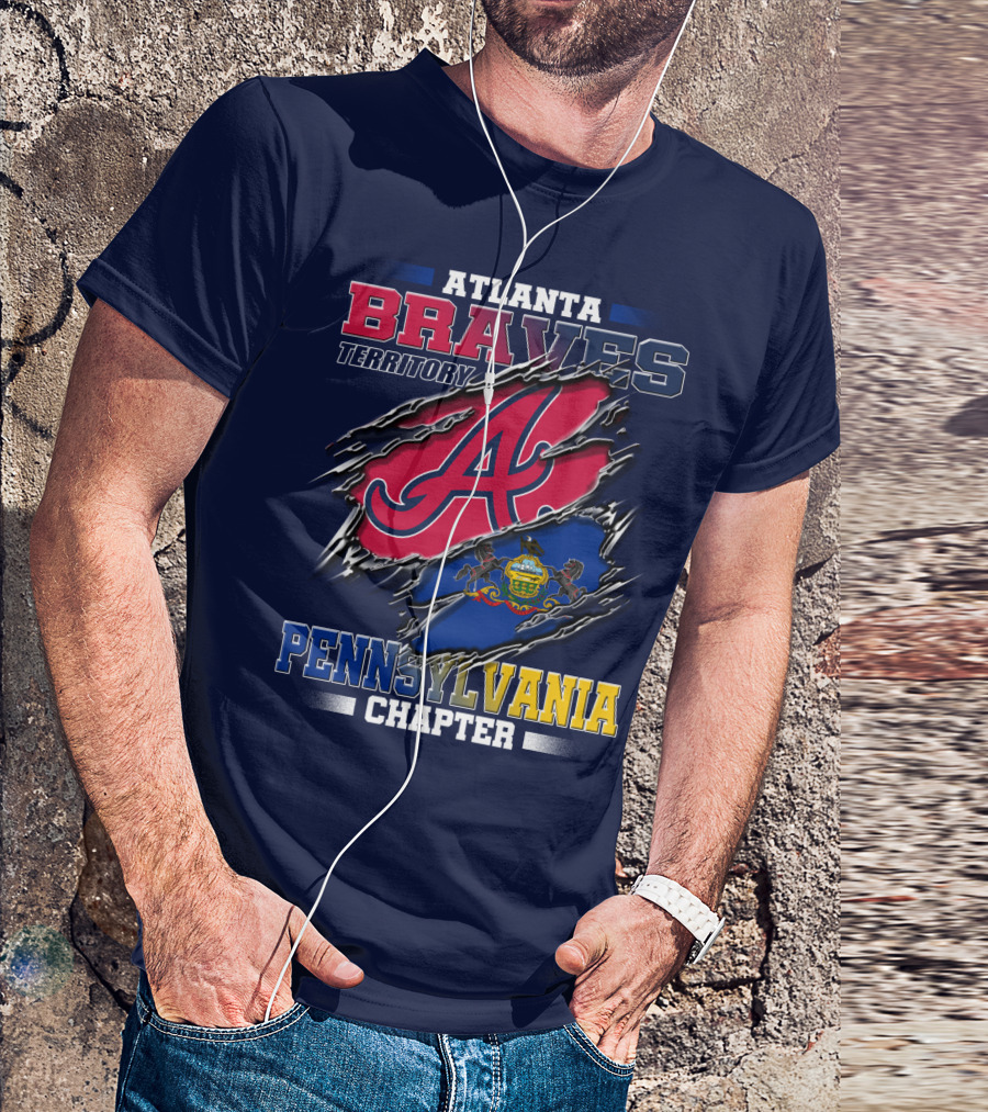 Atlanta Braves Territory Pennsylvania Chapter T-Shirt