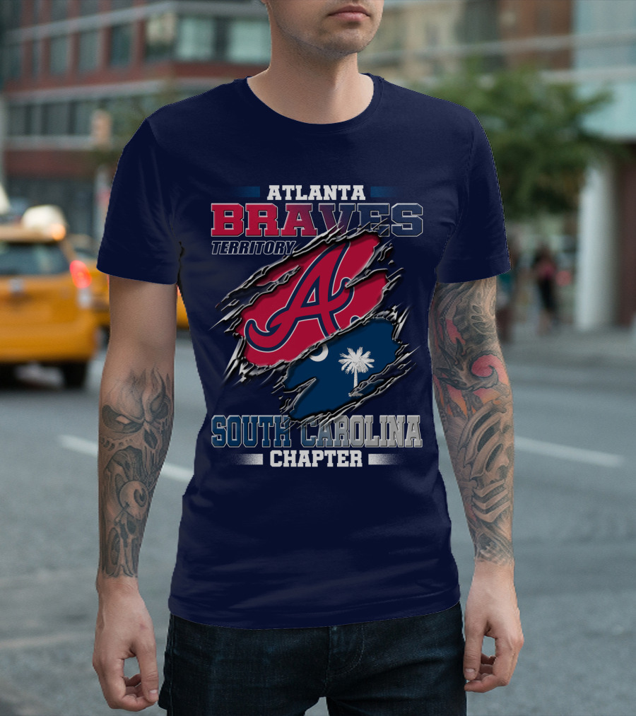 Atlanta Braves Territory South Carolina Chapter T-Shirt
