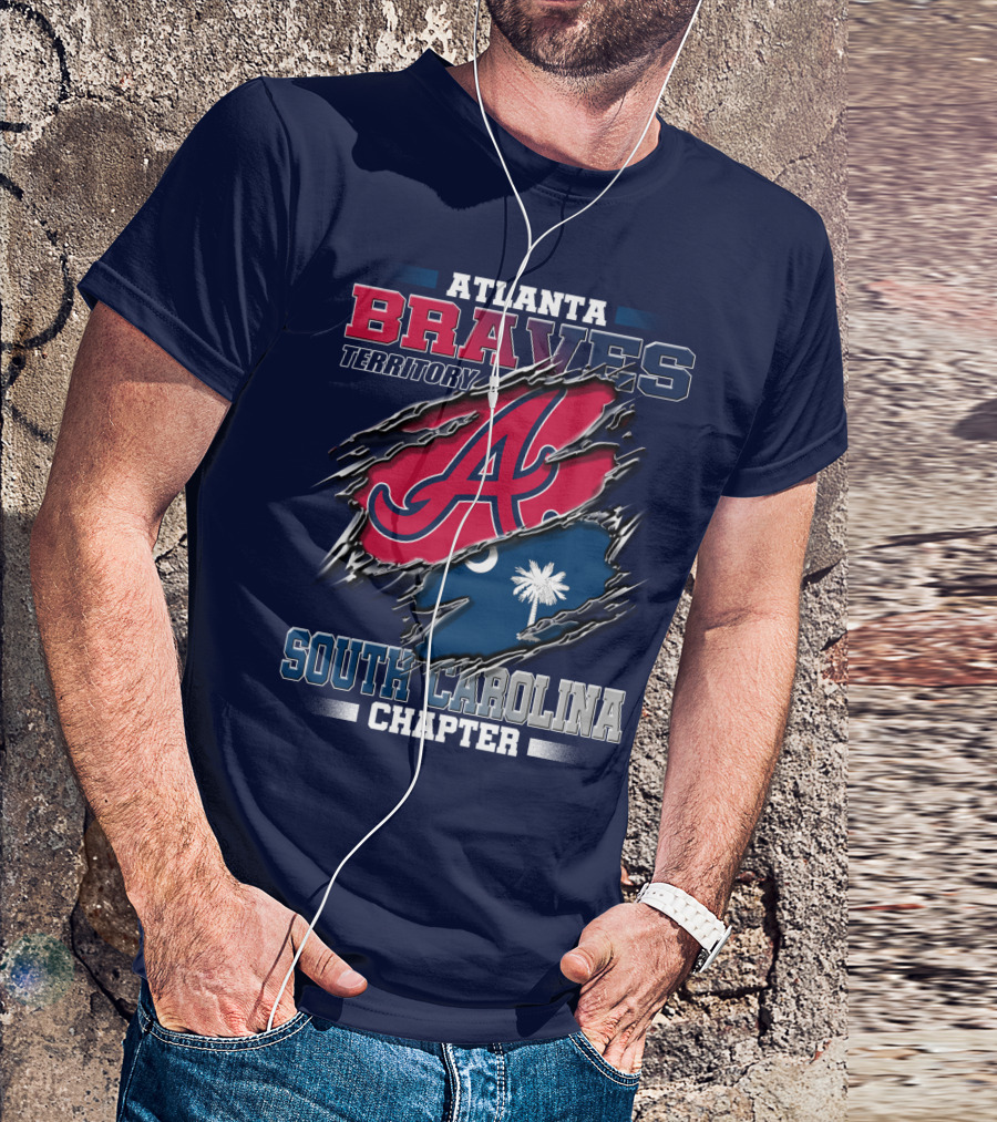 Atlanta Braves Territory South Carolina Chapter T-Shirt