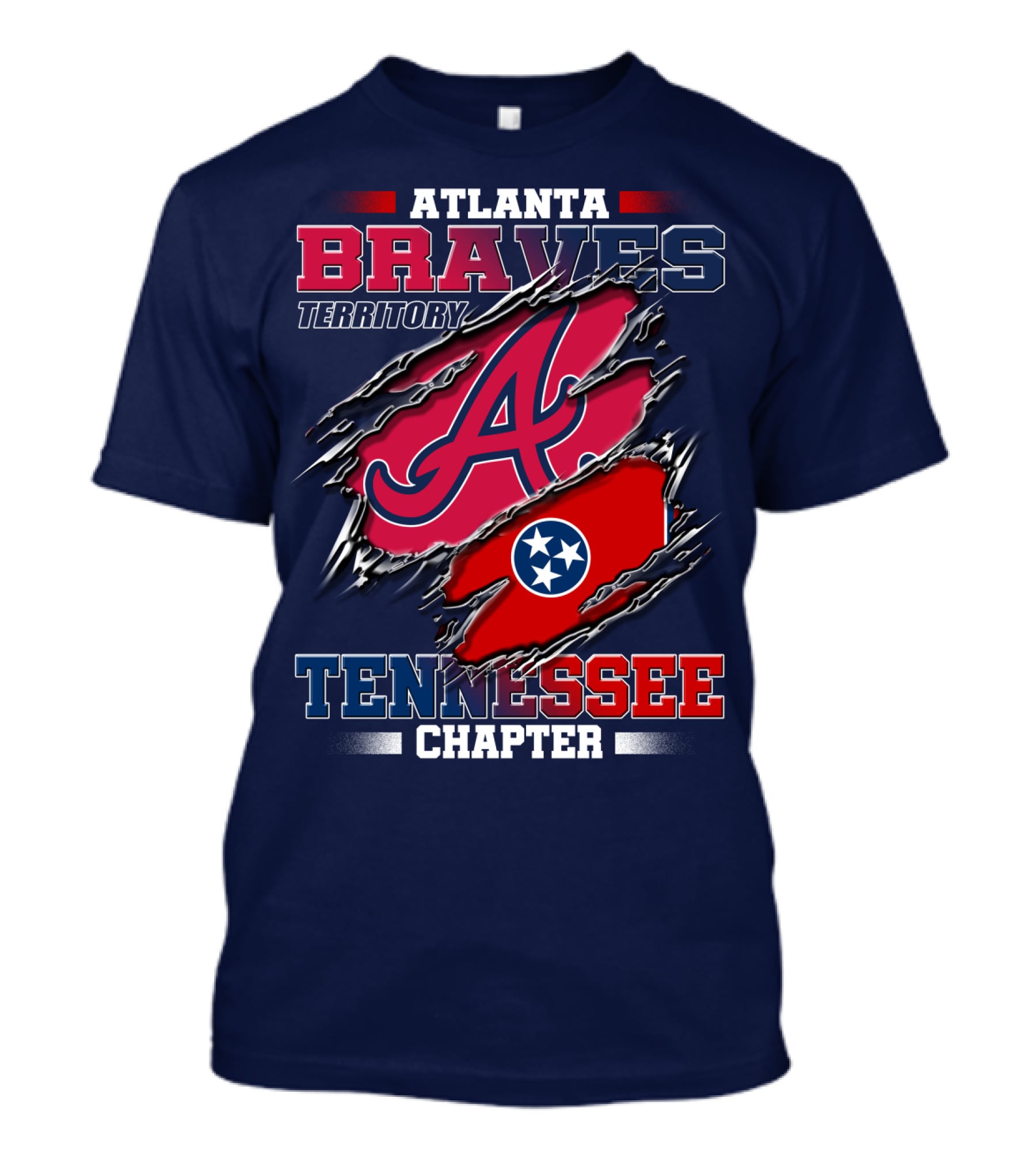Atlanta Braves Territory Tennessee Chapter T-Shirt
