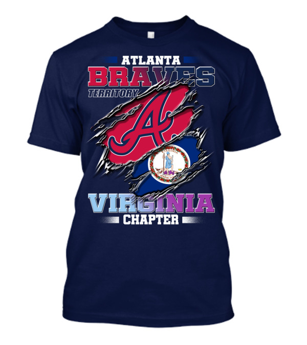 Atlanta Braves Territory Virginia Chapter T-Shirt