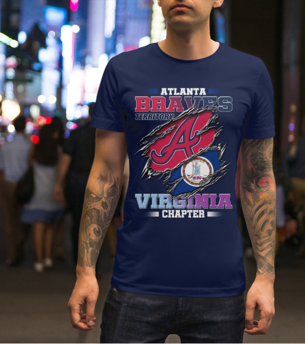 Atlanta Braves Territory Virginia Chapter T-Shirt