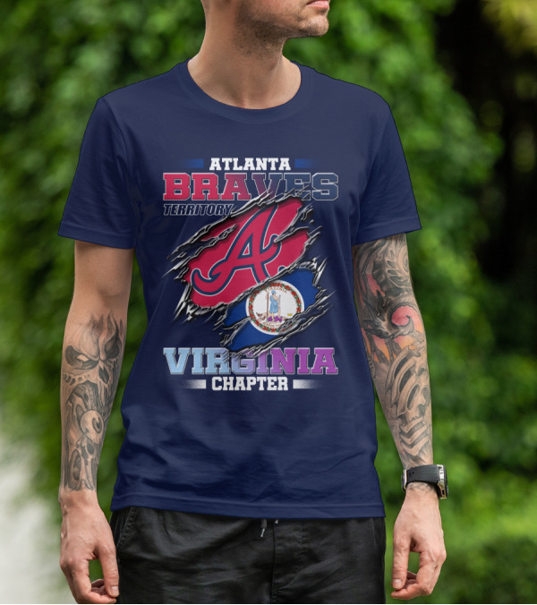 Atlanta Braves Territory Virginia Chapter T-Shirt