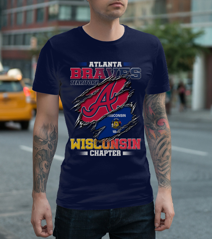 Atlanta Braves Territory Wisconsin Chapter 1848 T-Shirt