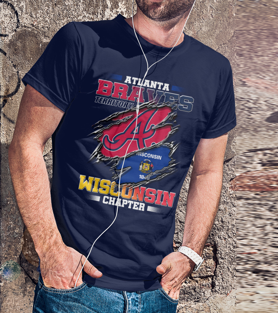 Atlanta Braves Territory Wisconsin Chapter 1848 T-Shirt