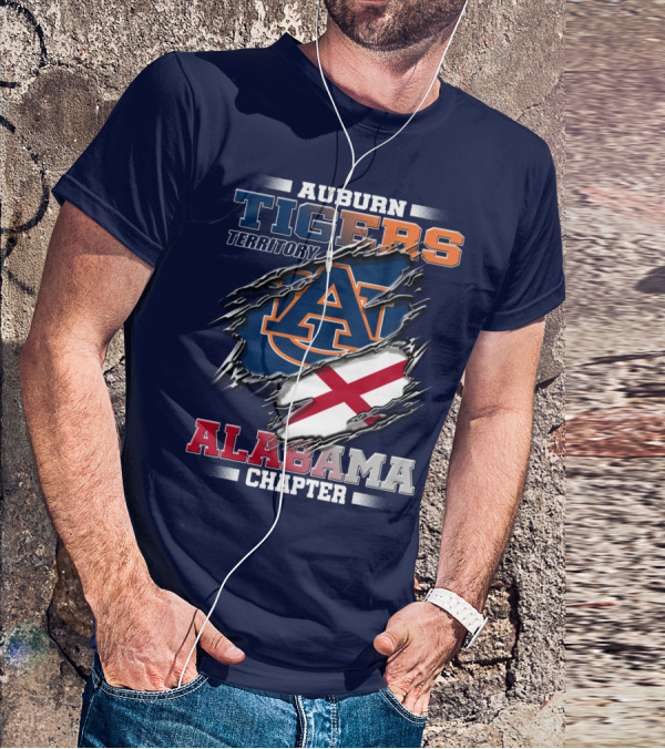 Auburn Tigers Territory Alabama Chapter T-Shirt