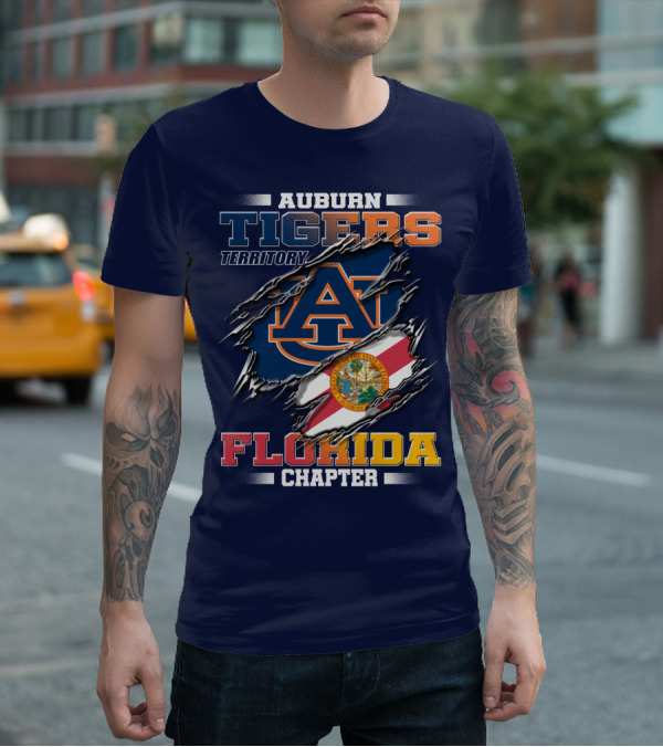 Auburn Tigers Territory Florida Chapter T-Shirt