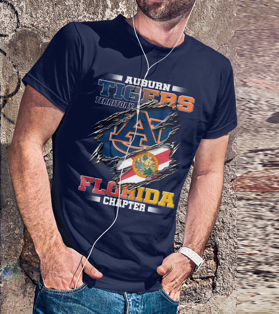 Auburn Tigers Territory Florida Chapter T-Shirt