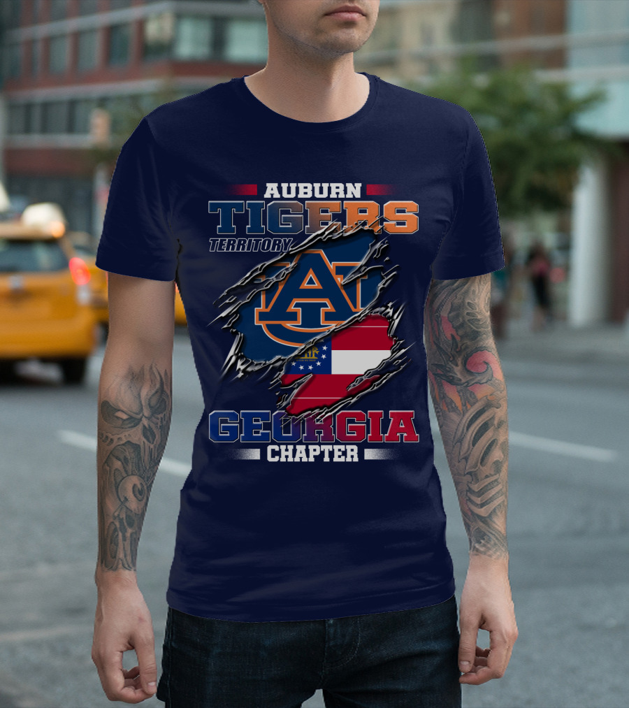 Auburn Tigers Territory Georgia Chapter T-Shirt