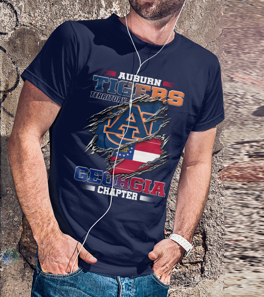 Auburn Tigers Territory Georgia Chapter T-Shirt