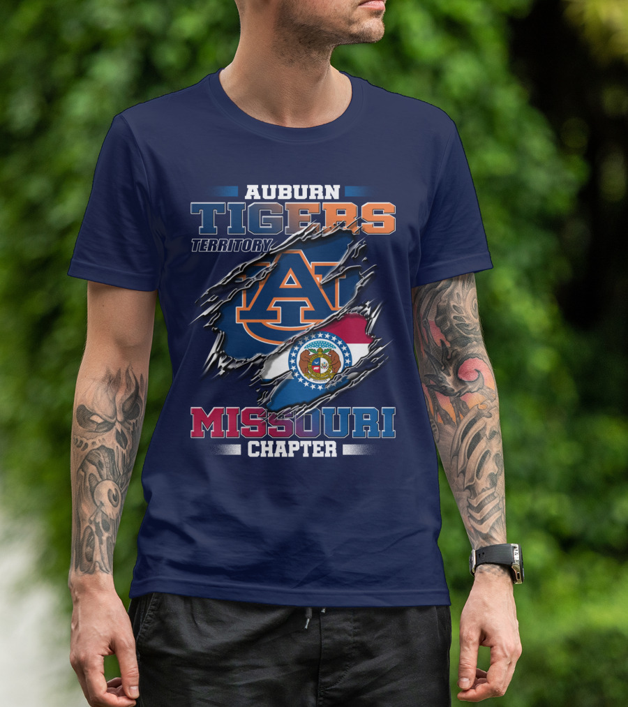 Auburn Tigers Territory Missouri Chapter T-Shirt