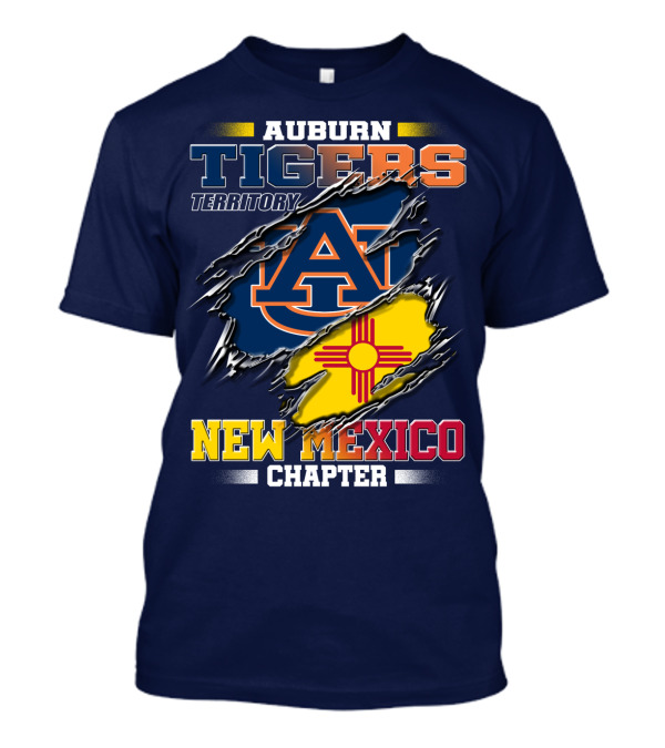 Auburn Tigers Territory New Mexico Chapter T-Shirt