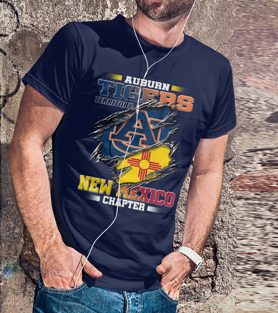 Auburn Tigers Territory New Mexico Chapter T-Shirt