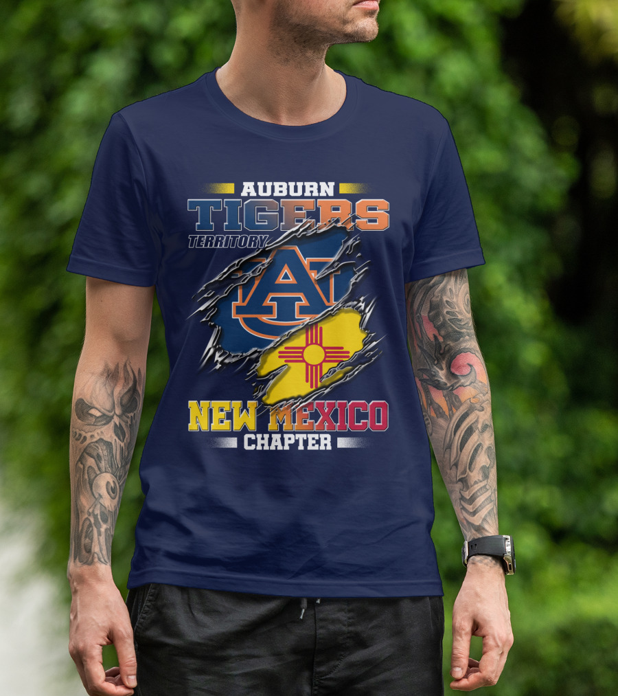 Auburn Tigers Territory New Mexico Chapter T-Shirt