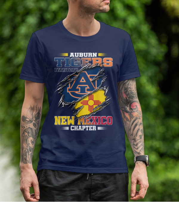 Auburn Tigers Territory New Mexico Chapter T-Shirt