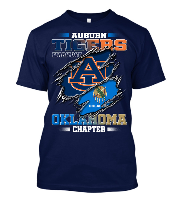 Auburn Tigers Territory Oklahoma Chapter T-Shirt