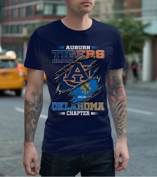 Auburn Tigers Territory Oklahoma Chapter T-Shirt