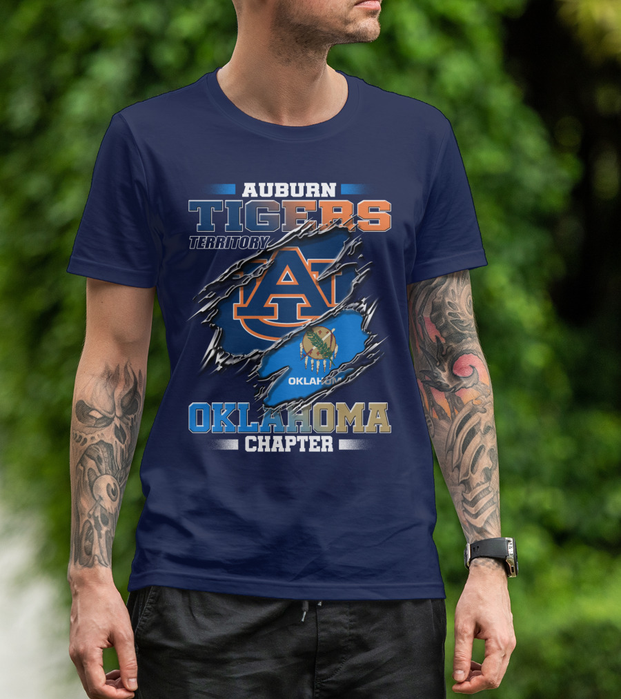 Auburn Tigers Territory Oklahoma Chapter T-Shirt