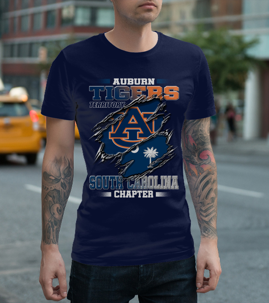 Auburn Tigers Territory South Carolina Chapter T-Shirt