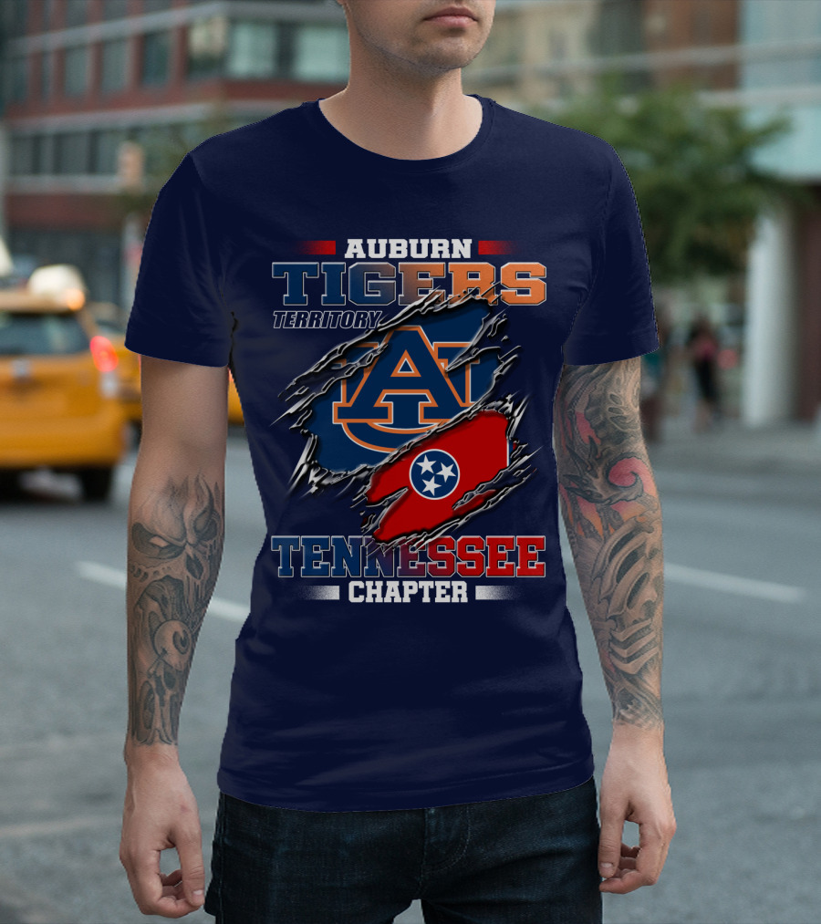 Auburn Tigers Territory Tennessee Chapter T-Shirt