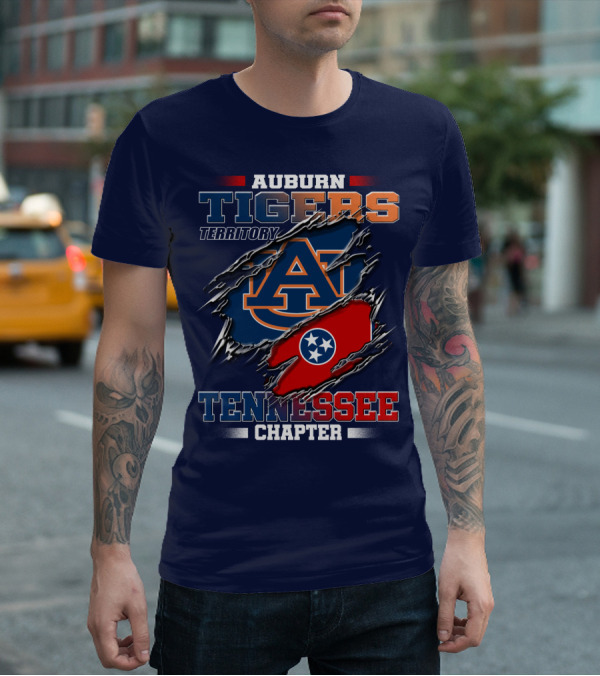 Auburn Tigers Territory Tennessee Chapter T-Shirt