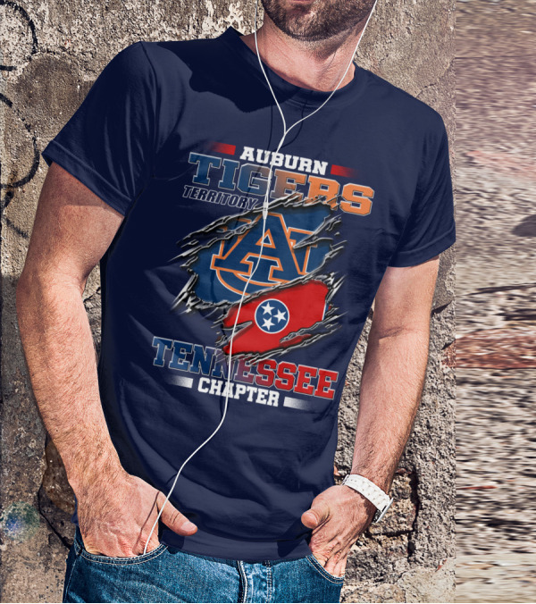 Auburn Tigers Territory Tennessee Chapter T-Shirt