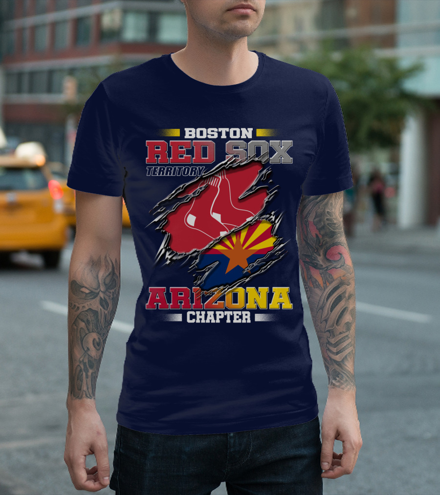 Boston Red Sox Territory Arizona Chapter T-Shirt