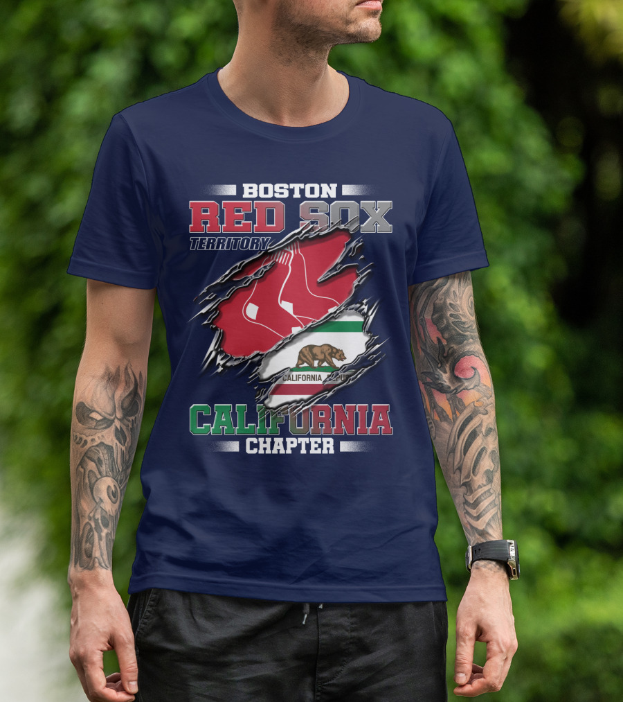 Boston Red Sox Territory California Chapter T-Shirt