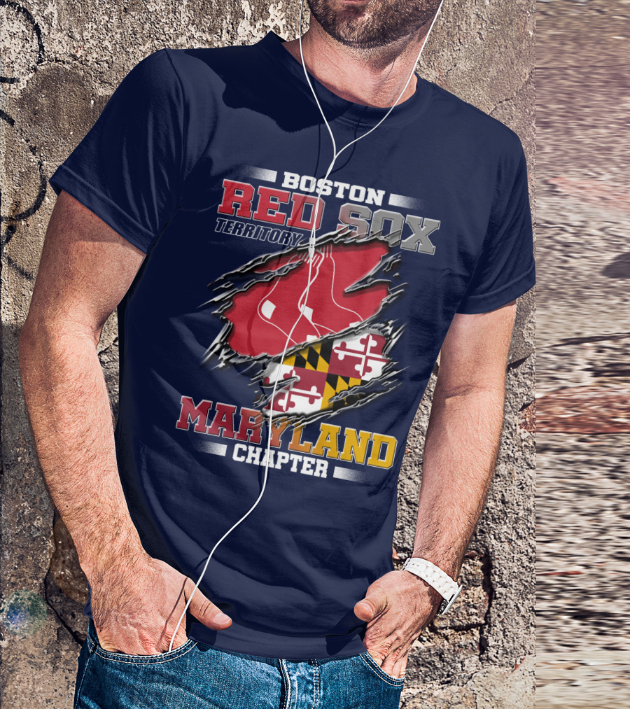 Boston Red Sox Territory Maryland Chapter T-Shirt