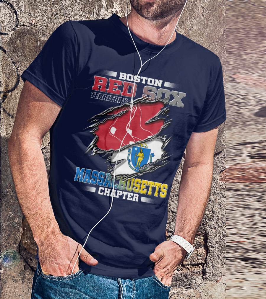 Boston Red Sox Territory Massachusetts Chapter T-Shirt