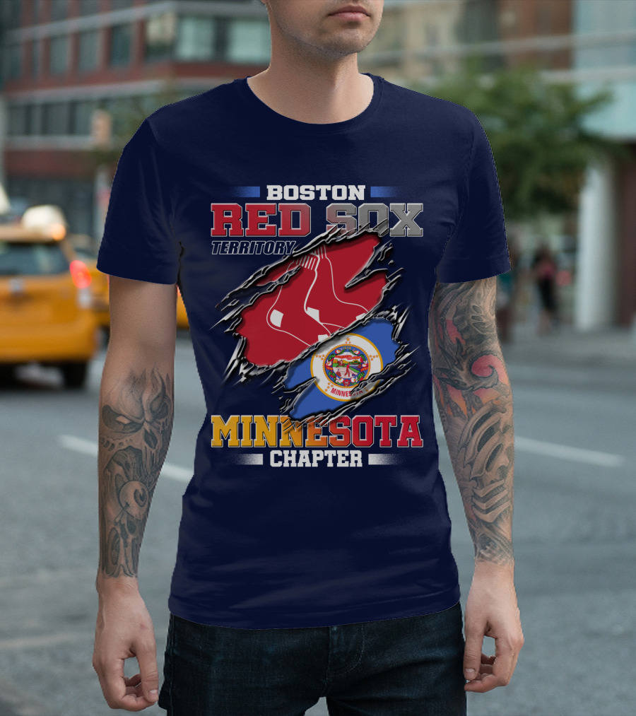 Boston Red Sox Territory Minnesota Chapter T-Shirt