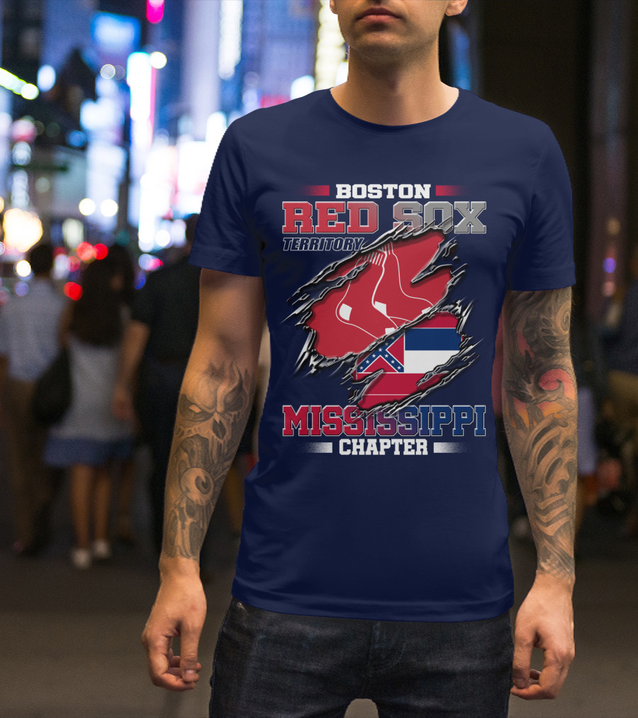 Boston Red Sox Territory Mississippi Chapter T-Shirt