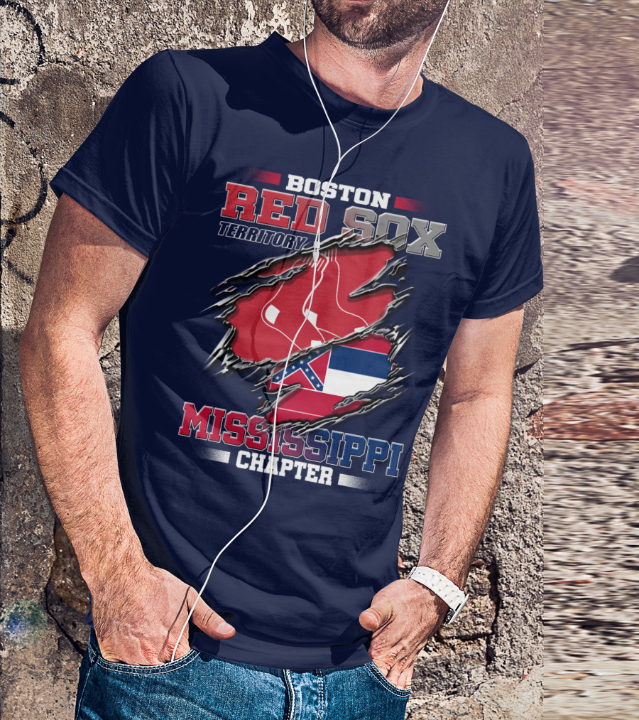 Boston Red Sox Territory Mississippi Chapter T-Shirt