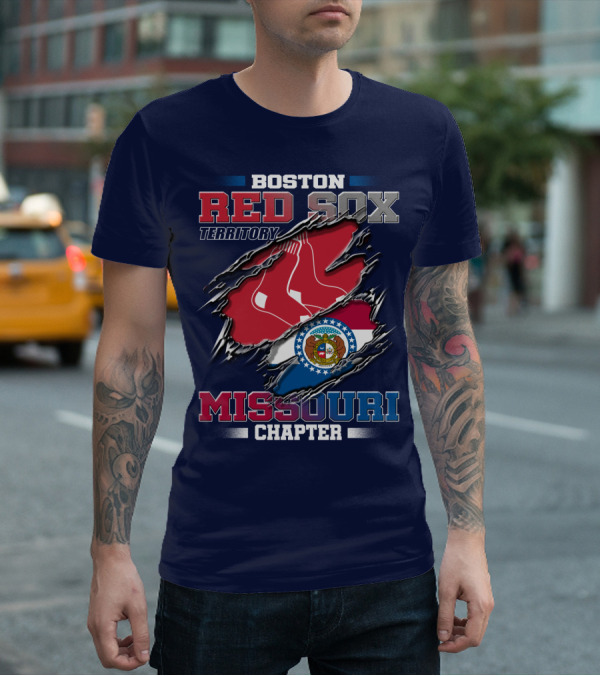 Boston Red Sox Territory Missouri Chapter T-Shirt
