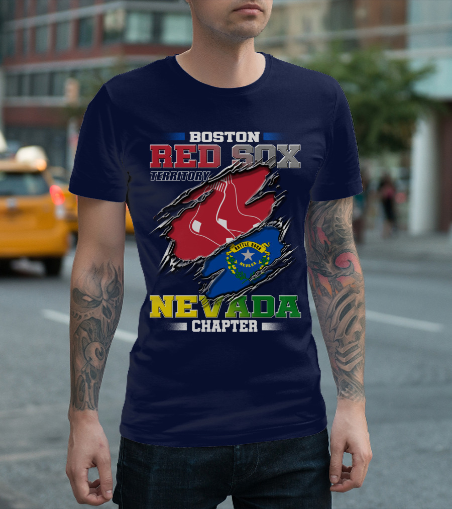 Boston Red Sox Territory Nevada Chapter T-Shirt