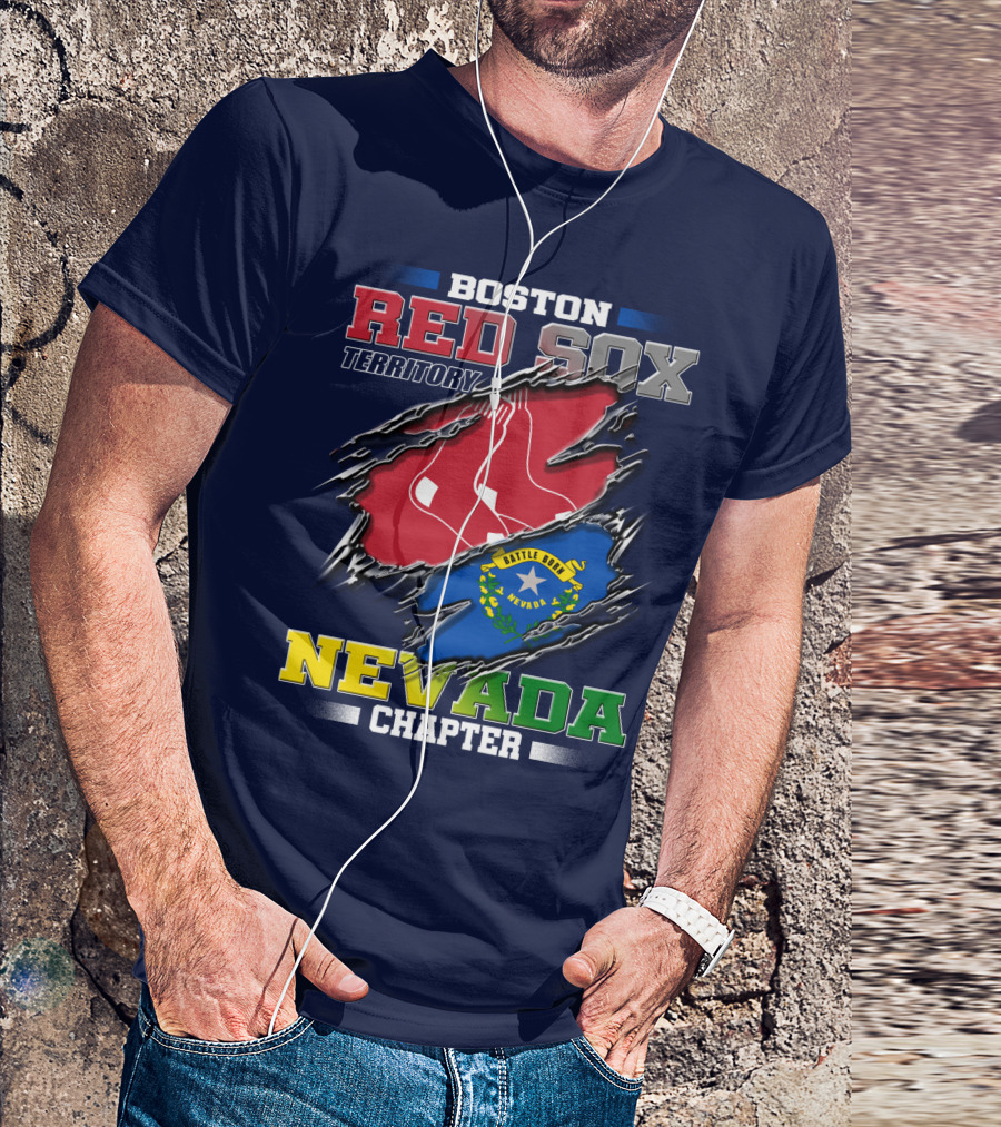 Boston Red Sox Territory Nevada Chapter T-Shirt