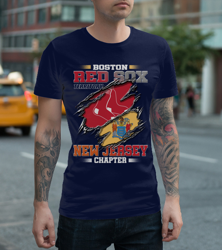 Boston Red Sox Territory New Jersey Chapter T-Shirt