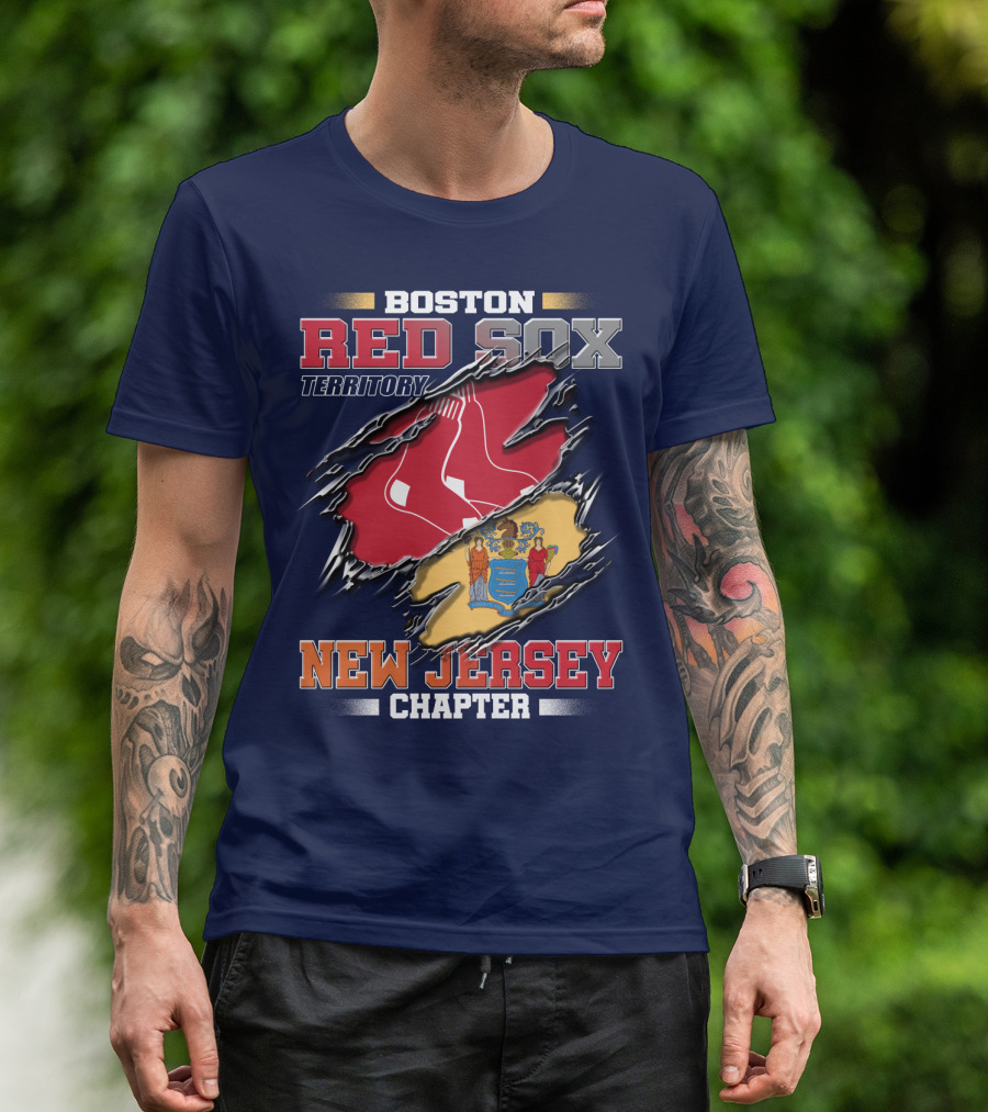 Boston Red Sox Territory New Jersey Chapter T-Shirt