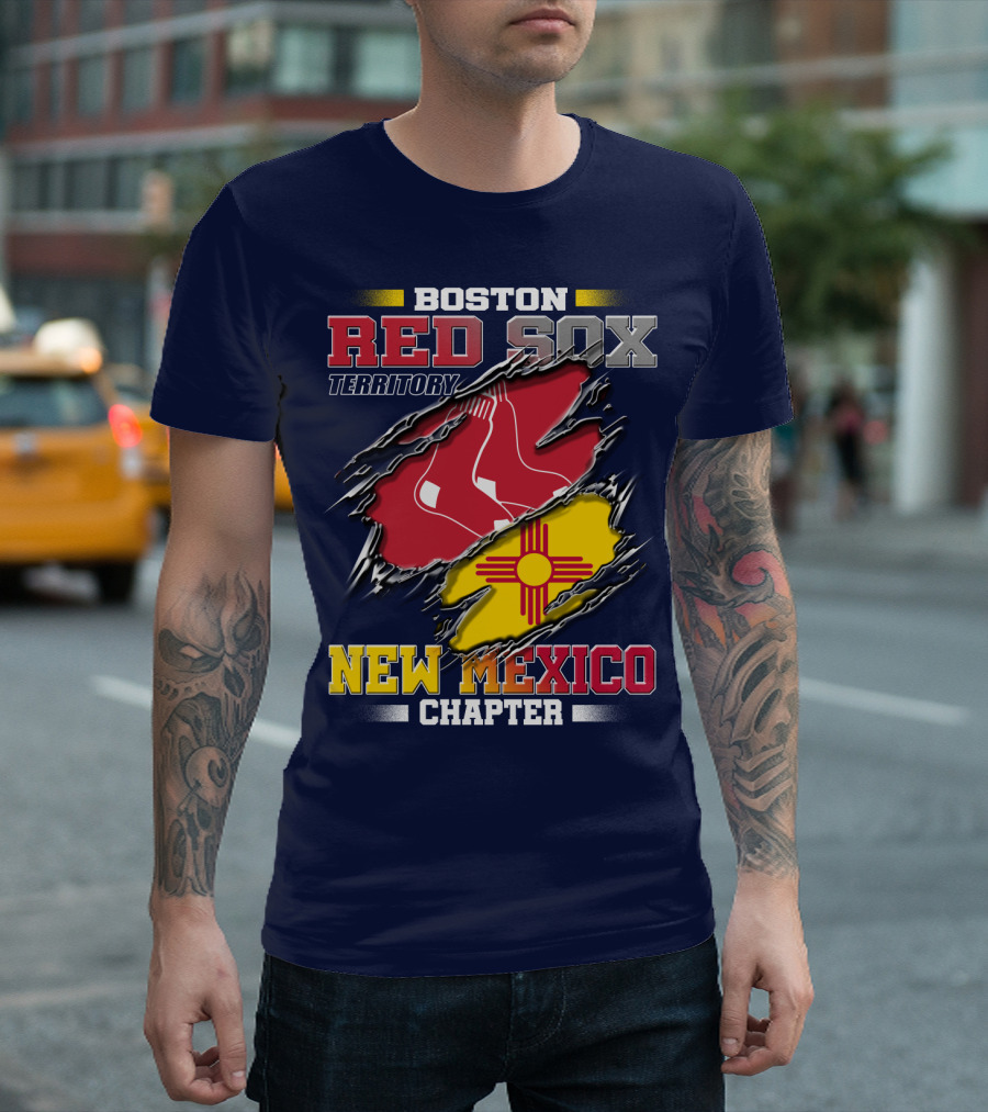 Boston Red Sox Territory New Mexico Chapter T-Shirt